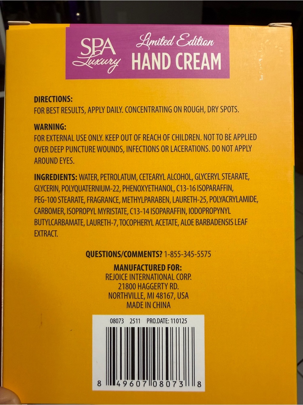 Brazilian Flora & Brazilian Sol Hand Cream Duo — Pink & Orange - Picture 2 of 2
